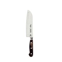 TRAMONTINA Μαχαίρι Santoku με Λεία Λεπίδα 18cm ("7") και Ξύλινη Χειρολαβή Century Wood