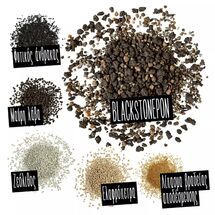 LECHUZA BLACKSTONEPON Υπόστρωμα Φύτευσης 18lt με Λίπασμα σε Μαύρο Χρώμα για Φυτά Εσωτερικού Χώρου  για Γλάστρες Lechuza