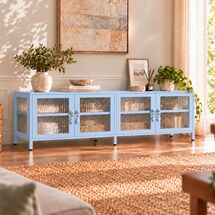 STEELEN COLOR Μεταλλικό Ντουλάπι - Έπιπλο Τηλεόρασης 160x45x55cm Πάχους 0.8mm Εσωτερικού Χώρου Βιτρίνα με Πόδια και Τζάμι Baby BlueSTEELEN COLOR Μεταλλικό Ντουλάπι - Έπιπλο Τηλεόρασης 160x45x55cm Πάχους 0.8mm Εσωτερικού Χώρου Βιτρίνα με Πόδια και Τζάμι Baby Blue