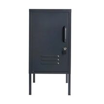 STEELEN COLOR Μεταλλική Ντουλάπα 40x45x50cm Πάχους 0.7mm Εσωτερικού Χώρου με Πόδια Slate Grey