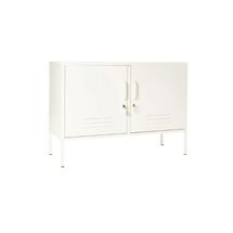 STEELEN COLOR Μεταλλικός  Μπουφές 100x40x70cm Πάχους 0.7mm Εσωτερικού Χώρου με Πόδια Signal Cotton White