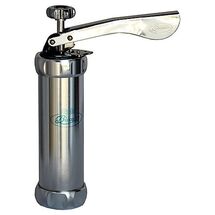 SHULE Μπισκοτομηχανή και Κορνέ 2σε1 με 20 Κεφαλές για Μπισκότα και 4 για Κορνέ Διάμετρος 6cm