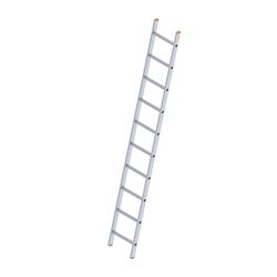 Σκάλα Αλουμινίου 1x11 Σκαλιά Επαγγελματική 301cm Μονή 4.80kg Αντοχή 150kg SN7111