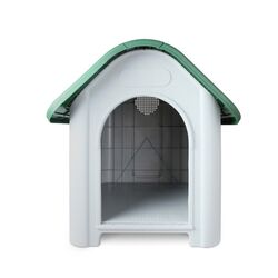 VESTA Σπίτι Σκύλου Medium 75x59x66cm 6.1kg Λευκό Πάγου-Πράσινο
