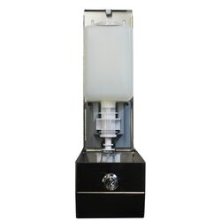 VESTA Dispenser Αφρού Σαπουνιού 1000ml Επιτοίχιο 10x8.5x28.5cm Επαγγελματικό-Ανοξείδωτο Ατσάλι (Inox)