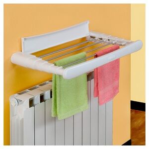 Απλώστρα Ρούχων Μπάνιου-Τοίχου 70x38x6cm TELEPACK 70 GIMI Πλαστική ABS Βέργες 100% Αλουμίνιο Άπλωμα 5m Αντοχή 7kg Βάρος 1.5kg Ιταλίας