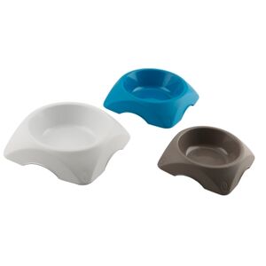 Ταΐστρα Σκύλου-Γάτας 25x25x6.1cm Καφέ 1.2lt BAMA GROUP Ιταλίας