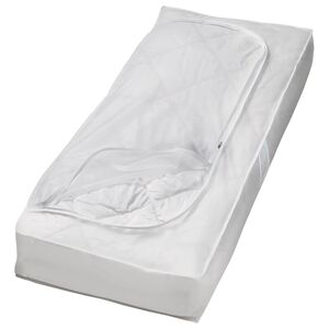 ORDINETT ITALY Θήκη Φύλαξης Ρούχων 120x50x15cm 100%PEVA 90lt 0.12kg TOP CLASS WHITE UNDERBED Διάφανο Λευκό