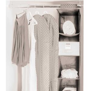 ORDINETT ITALY Θήκη Φύλαξης Κουστουμιών 60x100cm TNT-PEVA 0.10kg CAMARGUE 1/100 Διάφανη-Μπεζ Πουά