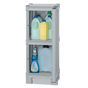 ARTPLAST Ιταλίας Πλαστική Ντουλάπα 35X39X92cm 7kg MASSIF Μονόφυλλη 2 Αποθηκευτικοί Χώροι CONCERT