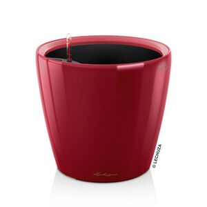 LECHUZA Classico 50 LS Premium Επιδαπέδια Γλάστρα Ø49.5x46.5cm Αυτοποτιζόμενη με Δοχείο Φύτευσης Μπορντό Γυαλιστερή Γερμανίας