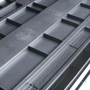 ARTPLAST ITALY Μπαγκαζιέρα Οροφής Αυτοκινήτου 480lt Πλαστική 200.5x79x38cm MAX Φορτίο 75kg Ανθρακί-Μαύρο Πιστοποιήσεις TUV/GS ISO/PAS 11154:2006