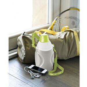 GIOSTYLE Ιταλίας Παγούρι-Θερμός Ψύξης 15x9x27cm 0.95lt 0.35kg CIAO! CANTEEN 1000 Γκρι-Λαχανί