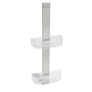 Ραφιέρα Μπάνιου 2όροφη 25x9x68.5cm 0.64kg Αλουμίνιο-Πλαστικό