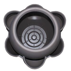 BAMA ITALY Γλάστρα Σύνθεσης XL Ø80x80cm 200lt Πλαστική 8.2kg Oasi Γκρί Καφέ