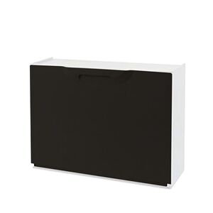 ARTPLAST Ιταλίας Παπουτσοθήκη Πλαστική Συναρμολογούμενη 51x17.3x41cm για 3 Ζευγάρια 2.5kg UNIKA Μαύρη-Μπεζ