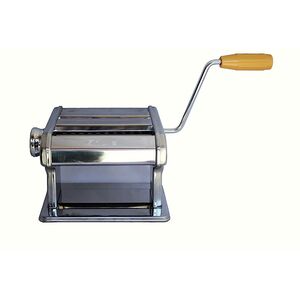 SHULE Μηχανή Φύλλου και Ζυμαρικών INOX 21x19x14cm Συμπαγής Max Πλάτος Ζύμης 14.5cm Βάρος 2.73kg