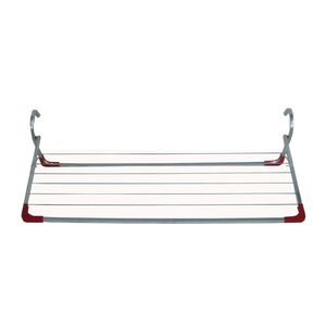 APLOSTRAK Απλώστρα Ρούχων Μπαλκονιού 145x68x37cm Αλουμινίου με Συρματόσχοινο  Άπλωμα 11m Πάχος 15mm Βάρος 1.03kg Ελλάδας Αθηνά