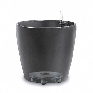 LECHUZA Βάση με Ρόδες Ø26cm για Γλάστρες CLASSICO 43 και QUADRO 43 Μαύρη