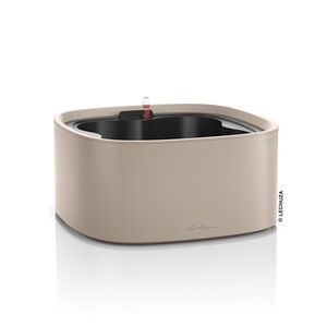 LECHUZA PILA Color Stick Γλάστρα 35.5x35.5x16.6cm ΑΥΤΟΠΟΤΙΖΟΜΕΝΗ με Δοχείο Φύτευσης για 4 Γλαστράκια Sand Brown Γερμανίας/German Design Award 2021