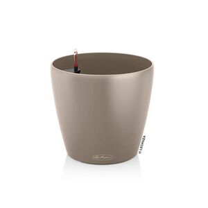 LECHUZA Classico 18 Επιτραπέζια Γλάστρα Ø19x17cm Αυτοποτιζόμενη SAND BROWN Γερμανίας