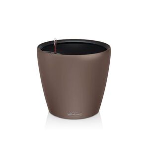 LECHUZA Classico Color LS 21 Επιτραπέζια Γλάστρα Ø21.5x20.5cm Αυτοποτιζόμενη με Δοχείο Φύτευσης Nutmeg Ματ Γερμανίας