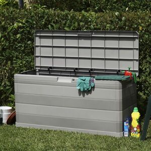 TOOMAX Ιταλίας Πλαστικό Μπαούλο 117x45x56cm 280lt 8.8kg ELEGANCE LINE S WARM GREY TUV/GS