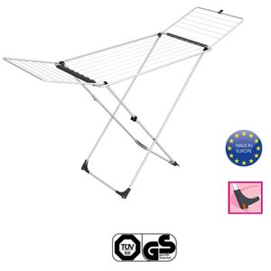 VILEDA Απλώστρα Ρούχων από Μέταλλο 180x55x93cm 3φυλλη MAX Άπλωμα 18m Βάρος 2.69kg Universal Γερμανίας