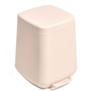 Σετ Κάδος Μπάνιου με Πεντάλ 7lt και Πιγκάλ Πλαστικό SOFT CLOSE Πούδρα Ελλάδας