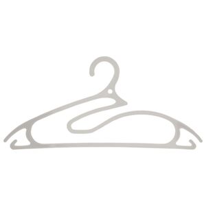 ORDINETT ITALY Κρεμάστρα Ρούχων Πλαστική   Σετ 5 τεμαχίων 42x0.6x19cm Λευκό