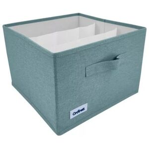 ORDINETT ITALY Κουτί Αποθήκευσης Ρούχων 29x29x18.5cm 15lt 0.5kg Cube Μέντα