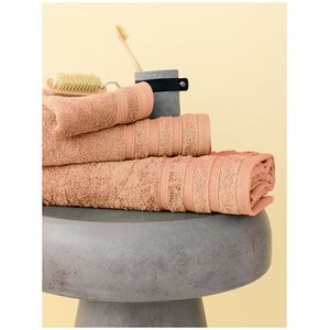 Palamaiki Πετσέτα Προσώπου Towels Collection 50x100 BEREN CARAMEL Καφέ