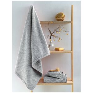 Palamaiki Σετ Πετσέτες (30X50, 50X90, 70X140) HARVEY BLACK Μαύρο