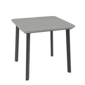 TOOMAX Τετράγωνο Τραπέζι 77x77x72cm Πλαστικό Βάρος 0kg Γκρι Ιταλίας
