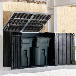 TOOMAX Ιταλίας Αποθήκη Κήπου Βαρέως Τύπου Πλαστική 2270lt 178.1x109x140cm 51kg MASSIF STORER PLUS 2XL Antracite