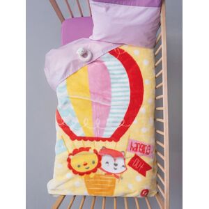 Palamaiki Κουβερτα Βελουτε Κουνιας Baby Velour 110x140 BV724 Κίτρινο
