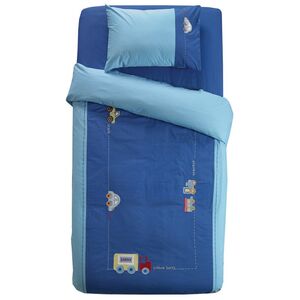 Palamaiki Σετ Κουβερλί Μονό My Kingdom 170x240 EC019 Μπλε