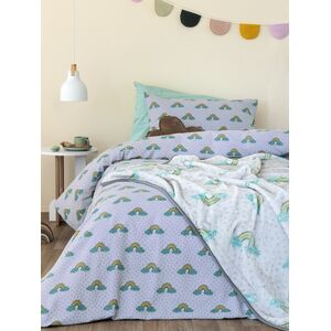 Palamaiki Σετ Μονά Σεντόνια Floufi 170x265 FF103 Χωρίς Λάστιχο