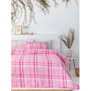 Palamaiki Σετ Υπέρδιπλα Σεντόνια Fashion Life 240x260 FL6242 Χωρίς Λάστιχο Μωβ