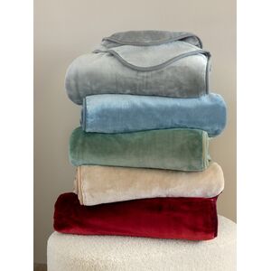 Palamaiki Κουβέρτα Βελουτέ 160x220 DREAM VELOUR/3 OLIVE Πράσινο