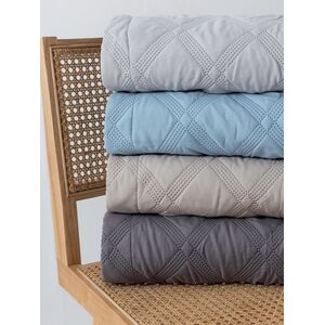 Palamaiki Σετ Κουβερλί υπέρδιπλο 220x240 IFIGENEIA SILVER Γκρι