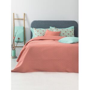Palamaiki Σετ Κουβερλί ημίδιπλο 160x240 JENN/2 ROSE Σομόν