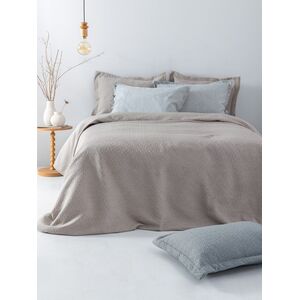 Palamaiki Κουβέρτα Matelasse 170X260 ZOE BEIGE Μπεζ