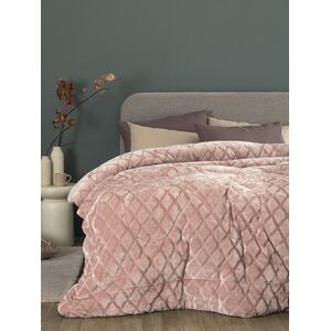 Palamaiki Κουβερτοπάπλωμα Υπέρδιπλο 220x240 NADINE/5 PINK Ροζ