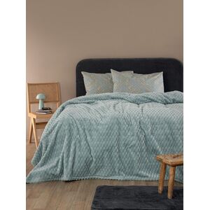 Palamaiki Κουβέρτα Fleece 220x240 ASTER JADE Γαλάζιο