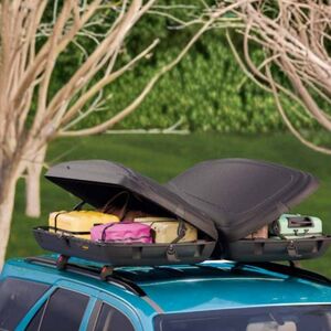 ARTPLAST ITALY Μπαγκαζιέρα Οροφής Αυτοκινήτου 480lt Πλαστική με Διπλό Άνοιγμα 200.5x79x38cm MAX Φορτίο 75kg Ανθρακί-Μαύρο Πιστοποιήσεις TUV/GS ISO/PAS 11154:2006