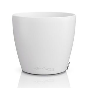LECHUZA Cachepot Deco 43 Επιτραπέζια Γλάστρα Ø42x40cm Λευκή Γερμανίας