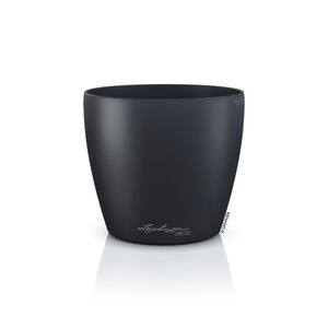 LECHUZA Cachepot Deco 35 Επιτραπέζια Γλάστρα Ø35x33cm Ανθρακί Γερμανίας