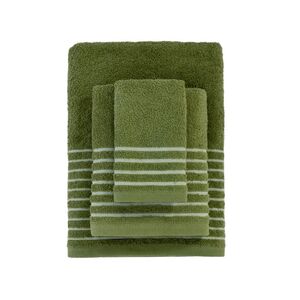 Palamaiki Σετ Πετσέτες (30X50, 50X90, 70X140) SER OLIVE Πράσινο