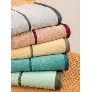 Palamaiki Σετ Πετσέτες (30X50, 50X90, 70X140) FIVI SILVER Γκρι